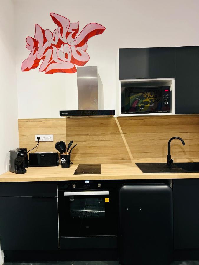 Capsule Street Art - Sauna- Jacuzzi - Playstation 5 - Billard - Netflix - Home Cinema - Terrasse Douai Buitenkant foto